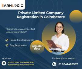 Private Limited Company Registration in Coimbatore, Coimbatore