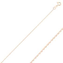 Sparkle In Style Diamond Cut Silver Necklace - Zeh, $ 19