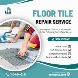 Floor Tile Repair Services in San Antonio, Texas City