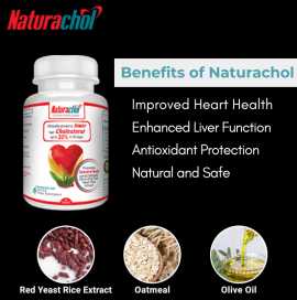 Lower Cholesterol Naturally! Try Naturachol Today, $ 40
