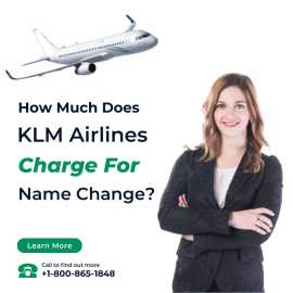 How Much Does KLM Airlines Charge For Name Change?, Worcester