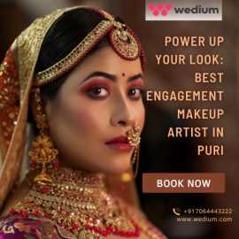 Power up Your Look: Best Engagement Makeup Artist , Puri