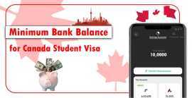 Minimum Bank Balance Requirement for Canada , Delhi