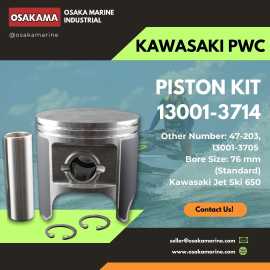 Kawasaki Jet Ski Piston Kit 13001-3714 Osaka Marin