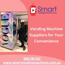 Vending Machine Suppliers For Your Convenience, Melbourne