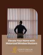 Elevate Your Home with Motorized Window Shutters, Vaughan