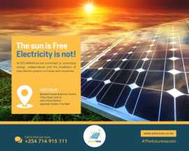 Solar Panel Installation in Kenya for Homes and Bu, $ 35