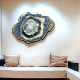 Unique Resin Wall Art Crafted from Woodensure, Rp 12,000