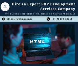 Hire an Expert PHP Development Services Company, Mohali