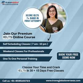 Online IELTS Classes in Delhi: Transglobal IELTS A, Delhi