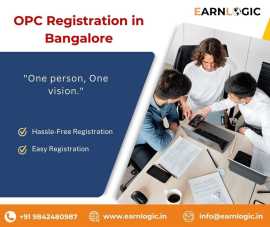 One Person Company Registration in Bangalore , Bengaluru