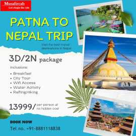 Patna to Nepal Tour Package, Patna