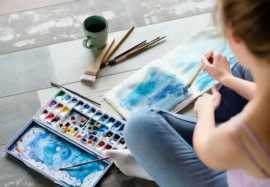 Fluid Expressions: Watercolor Mastery for Adults, Bloomington
