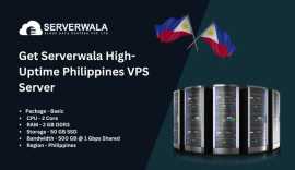Get Serverwala High-Uptime Philippines VPS Server, Aparri