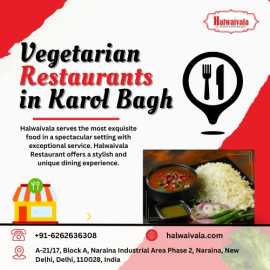 Vegetarian Restaurants in Karol Bagh, Delhi