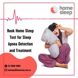 Book Home Sleep Test for Sleep Apnea Detection and, Melbourne