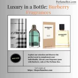 Burberry Fragrance Collection: Timeless Elegance i, South Plainfield