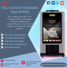 Tea Vending Machine Dealers in Chennai, Chennai