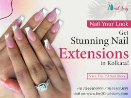 Top Nail Extension Designs at The 20 Nail Story, Kolkata
