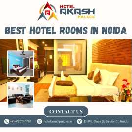 Hotel Akash Palace provides the best hotel rooms i, Noida