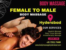 Female to Male Body Massage in Hyderabad , Hyderabad