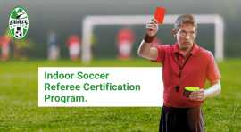  Career as a Certified Indoor Soccer Referee!