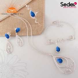 Stunning Neon Apatite Jewellery Set - Perfect for , $ 150