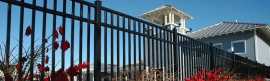 Black Aluminum Fence Gate, ps 0