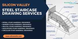 Steel Staircase Drawing Services - USA, Los Angeles