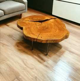 Shop Live edge coffee table from woodensure, ¥ 10,999
