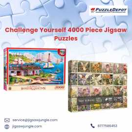 4000 Piece Jigsaw Puzzles At Jigsaw Jungle, Montreal
