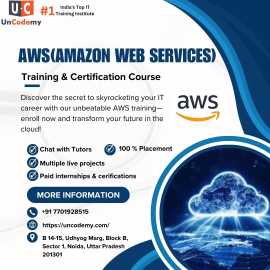 Begin Your Cloud Journey with Best AWS Training , Noida