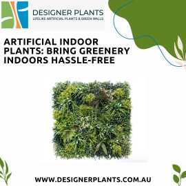 Artificial Indoor Plants: Bring Greenery Indoors H, Braeside