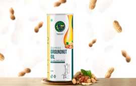 Cold Pressed Groundnut Oil: Boost Your Immunity, $ 