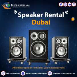Need Reliable Speaker Rental Services in Dubai?, Dubai