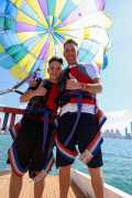 Soar Above Dubai: Affordable Parasailing Adventure