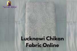 Buy Lucknowi Chikan Fabric Online , $ 0