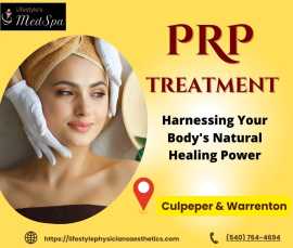 PRP Therapy: Your Body’s Natural Healing Power, Culpeper