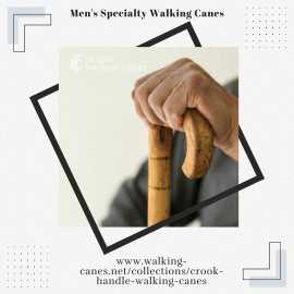 Step in Style with Our Classy Men's Walking Canes	, $ 80