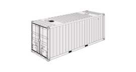 Buy 20ft Bulker Containers, Miami