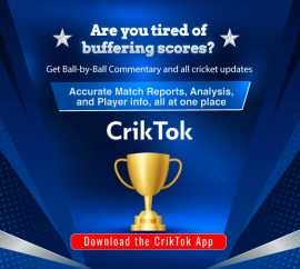 Get Live Cricket Scorecard Updates on Cricktok - N