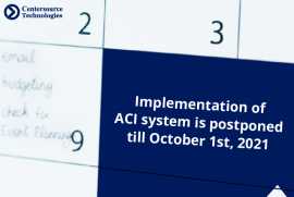 ACI System Is Postponed till October 1st, 2021, Taby
