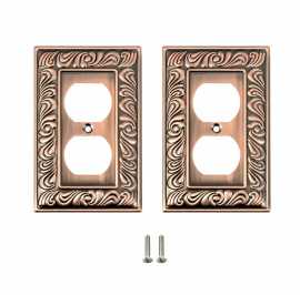 Shop Antique Brass Wall Plates at Amazing Price, ps 10