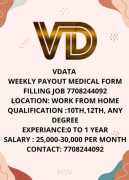 Earn minimum 30k in Data US Medical Form Filling project 7708244092, $ 360, Coimbatore