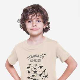 Dinosaur Species Kids’ Jersey T-Shirt, Alma
