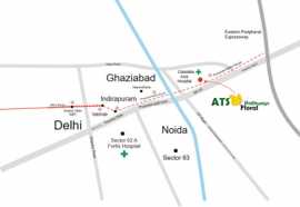 Location Advantage of the Ats Floral Pathways in N, Ghaziabad