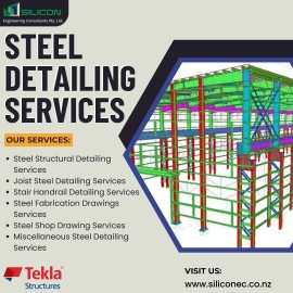 Tekla Steel Detailing Services in Wellington NZ, Wellington