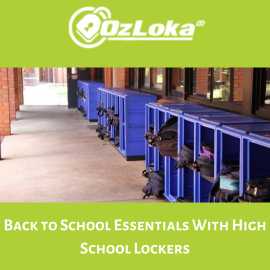 Back to School Essentials With High School Lockers, $ 1