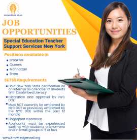 Special education teacher support services New York | Knowledge Road, Brooklyn