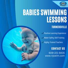 Babies Swimming Lessons in Turnersville, Washington Township